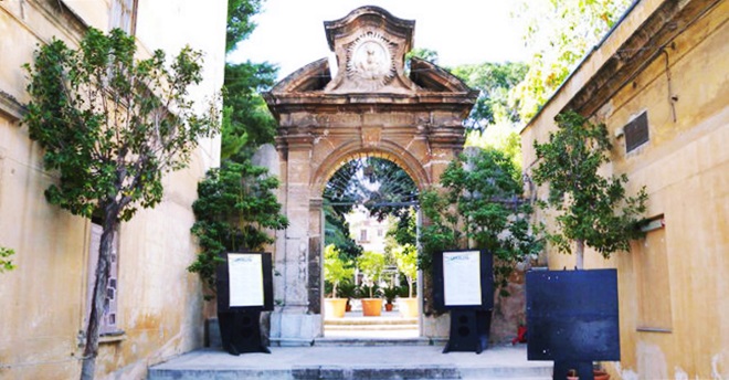 Ingresso villa Filippina - Palermo